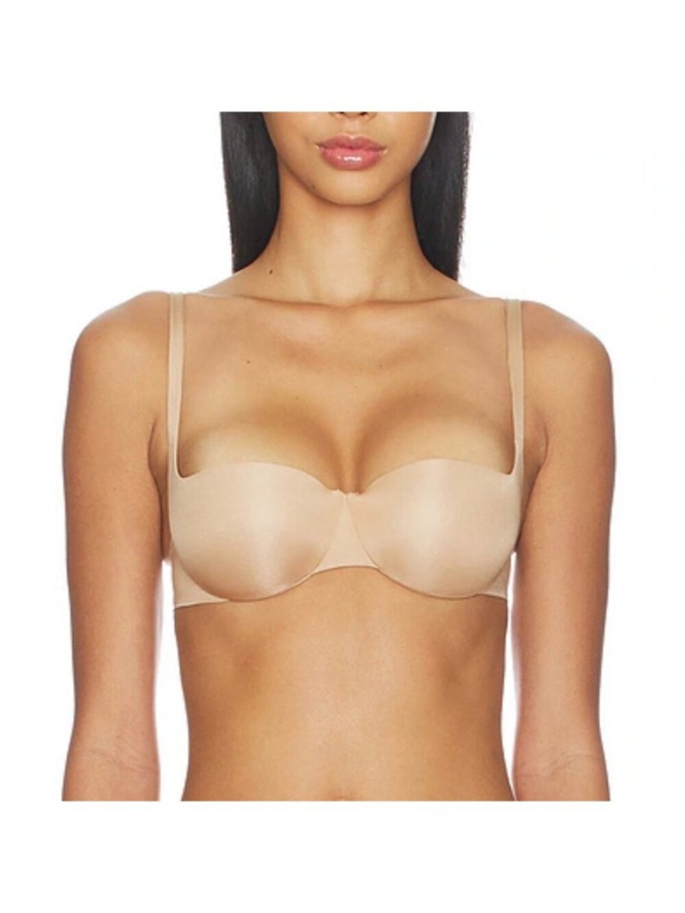 $64 SKIMS ULTIMATE PUSH-UP BALCONETTE BRA CLAY - 32DD
